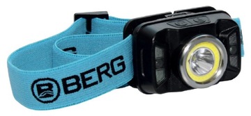 Налобный фонарь BERG CREE XPE 5 Вт с датчиком движения, водонепроницаемый IP65