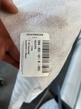 фото thumb №6, Планка бампера vw tiguan ii 5n r line нова oem