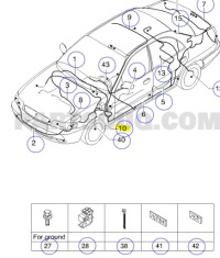 фото thumb №15, Жгут abs daewoo fso chevrolet lanos 96256882