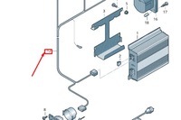 фото thumb №8, Vw transporter vi t6 набор трубопровод зарядное устройство аккумулятор новый оригинальный
