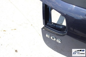 фото thumb №9, Vw eos крышка задняя зад багажника 1q0827025 1q0 827 025 1q цвет тёмно-синяя