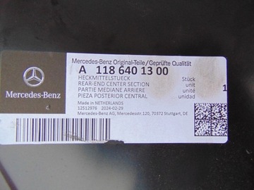 фото thumb №13, Pas задний усилитель mercedes cla w118 a1186401300
