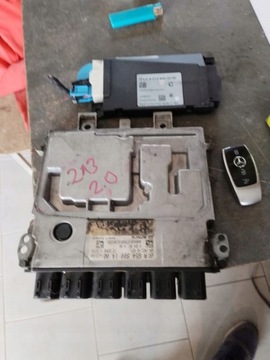 фото thumb №1, Mercedes w213 модуль зажигания набор ключ компьютер