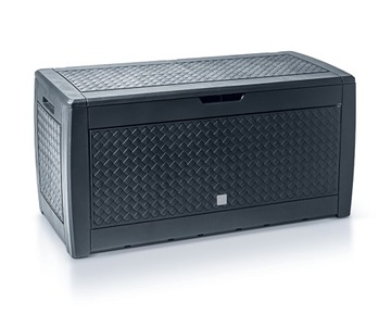 Садовый ящик 310л антрацит Prosperplast Boxe Matuba
