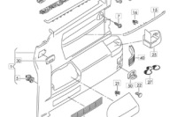 фото thumb №8, Vw transporter t6 защита панель бокового задняя левая nowa оригинальная 7e5868