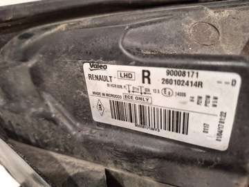 фото thumb №9, Лампа перед права 260102414r dacia lodgy 12-