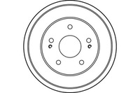 фото thumb №14, Гальмівні барабани гальмівні honda cr-v i hr-v 1.6/2.0 10.95- t