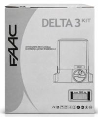 Привод для раздвижных ворот FAAC 741 / DELTA 3 / 900 кг / FDS / XLED