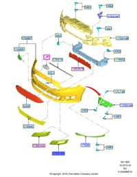 фото thumb №15, Решітка галоген ліва c-max/grand c-max 15- _ 1899665 _ f1cb-15a299-aa
