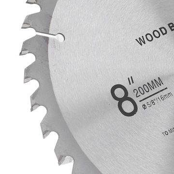 РЕЗОЧНЫЙ ДИСК ДЛЯ ДРЕВЕСНОЙ ПИЛЫ WIDI 200X16MM 40T