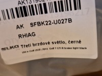 Vw golf vii gti r 13- фара задній третій стоп led тонована тонована Оригінал, фото thumb