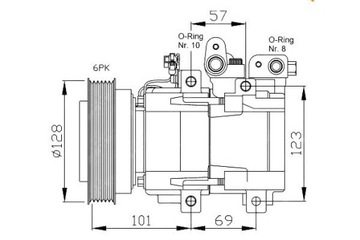 фото thumb №9, Nrf 32204 компрессор, кондиционер