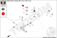 фото thumb №6, Кронштейн амортизатора передній ліва праве bmw