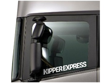 Naklejka KIPPER EXPRESS na ciężarówkę tira szybę busa *KOLORY *60cm