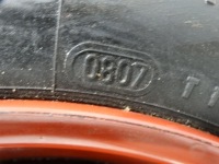 фото thumb №8, Докатне колесо (докатка) peugeot continental t125/80r15 95m et8 4x108