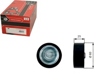 фото thumb №1, Gates ролик направляющая ремень dacia duster logan lo