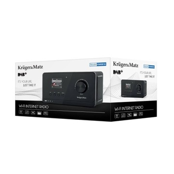 Пульт дистанционного управления интернет-радио Kruger&Matz FM DAB+