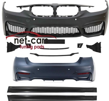фото thumb №1, Бампер перед зад поріг bmw 3 f30 wz m3 evo bez hal