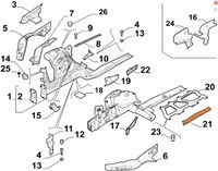 фото thumb №1, Підсилювач сторона ліва водія alfa romeo giulia