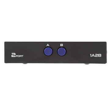 2/4-портовый USB 2.0 ручной переключатель общего доступа для ПК, принтера, сканера