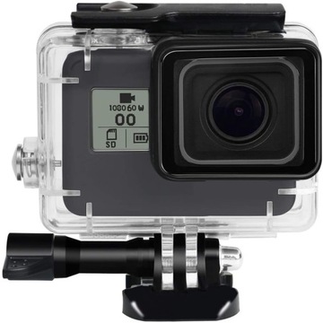 Водонепроницаемый чехол для GoPro Hero 12/11/10/9 Черный + Фильтры ТКАНИ