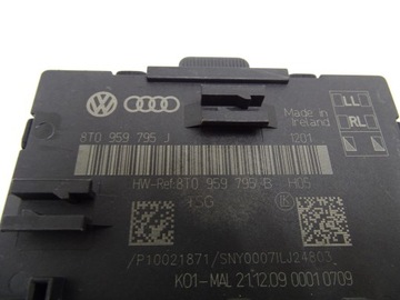 МОДУЛЬ КОНТРОЛЛЕРА ЗАДНЕЙ ДВЕРИ AUDI A4 B8 A5 8T 8T0959795J