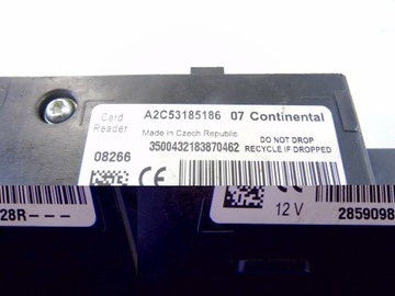 фото thumb №7, Считыватель карт карта renault megane iii 285909828r