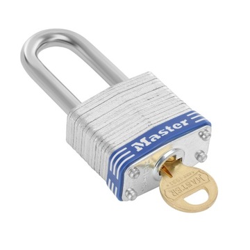 Замок навесной из ламинированной стали с удлиненной дужкой 3EURDLF Master Lock