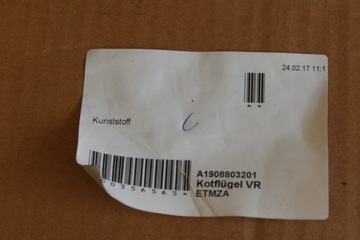 фото thumb №16, Крило перед правий mercedes gt r s c gtr w190 190