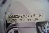 фото thumb №13, Gd golf vii 7 рестайлінг lok1 бампер задній  5g6807421bk