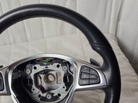 фото thumb №10, Кермо мультифункція шкіра пелюстки mercedes w205 w253 a0004603803