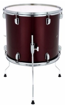 16x14 Focus Floor Tom Red в цвете Poplar Chrome Millenium