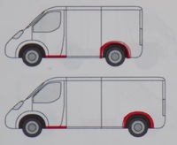 фото thumb №2, Vw transporter t4 порог дверь передние правое