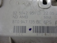фото thumb №8, Audi a4 b8 8k a5 8t освещение лампа потолок чёрная s-line 8t0947135be