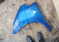 фото thumb №1, Mercedes a klasa w168 крыло перед левый