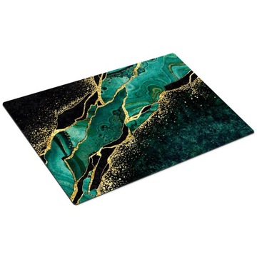 ПОДУШКА ДЛЯ КОФЕМАШИНЫ, зеленый мрамор, 59x39см