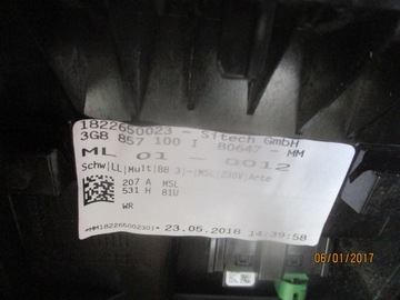 фото thumb №7, Туннель средний подлокотник vw passat b8 кожа