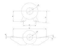 фото thumb №3, Daf опора вала приводного с подшипник fag
