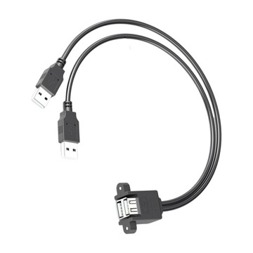 Удлинительный кабель USB 2.0, двойной штекер к A