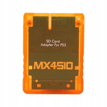 TF MEMORY CARD FOR PS2 MX4SIO SIO2SD ORANGE