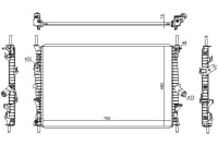 Радіатор води ford transit custom 2.2 tdci Недорого, фото thumb