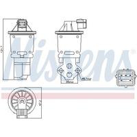 фото thumb №1, Клапан egr daewoo matiz daewoo matiz 98-02 0.8 1.0