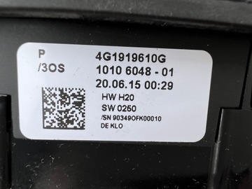 фото thumb №7, Audi a6 a7 c7 рестайлинг панель mmi 4g1919610g f