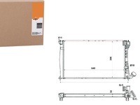 фото thumb №1, Nrf 509601 радиатор, система охлаждение двигателя