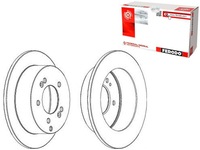 фото thumb №1, Ferodo тормозные диски тормозные 2szt hyundai sonata v tucs