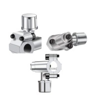 2 szt клапан кондиционера zgodny пабтрубок  трубный 1/4", 5/16", 3/8" с Разборки, фото thumb