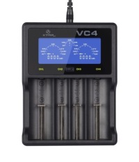 XTAR Зарядное устройство для VC4 Li-ION Ni-MH аккумуляторов 4 канала USB 18650 26650