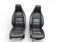 фото thumb №8, Салон сиденья amg кожаный обшивки mercedes w176 заднее сиденье кожа подогрев чёрные