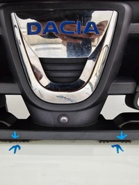 фото thumb №16, Бампер передній перед dacia duster ii 2 протитуманні фари камера