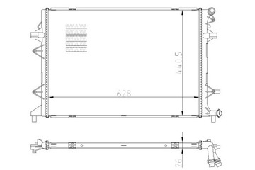 фото thumb №8, Радіаторів vw caddy 2.0d 15-